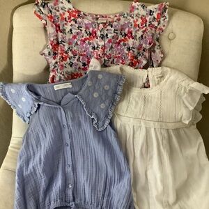 Three (3) sleeveless tops, perfect for summer